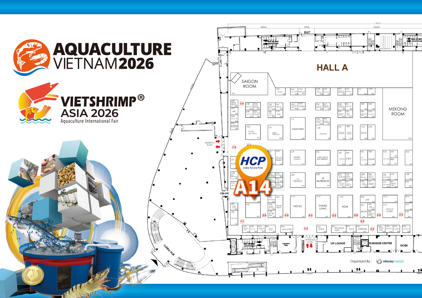 [Future Exhibition] 2026 3/18/3-3/20 AQUACULTURE VIETNAM & VIETSHRIMP ASIA